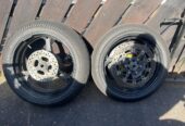 CBR 1000rr 06 wheel discs with new wets