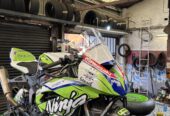 Kawasaki zx6 2010 race bike